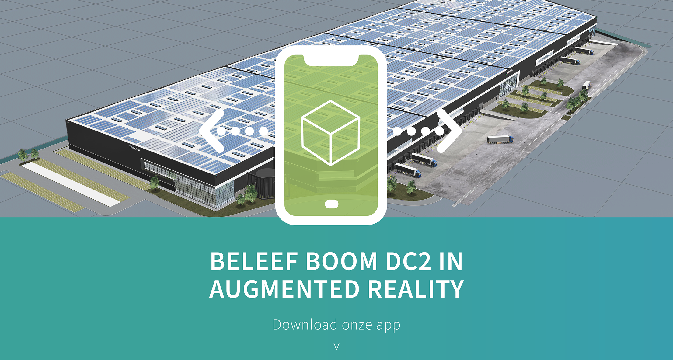 Promotional artwork for the Boom DC2 AR application