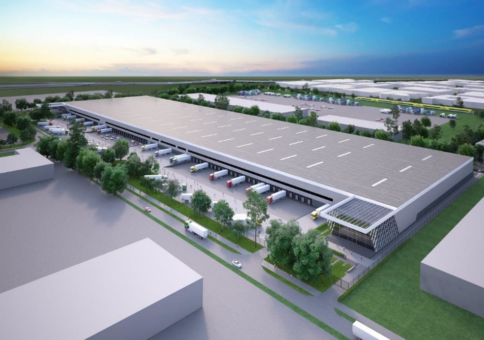 Eindhoven DC4 render.jpg Prologis Park Eindhoven DC4 render