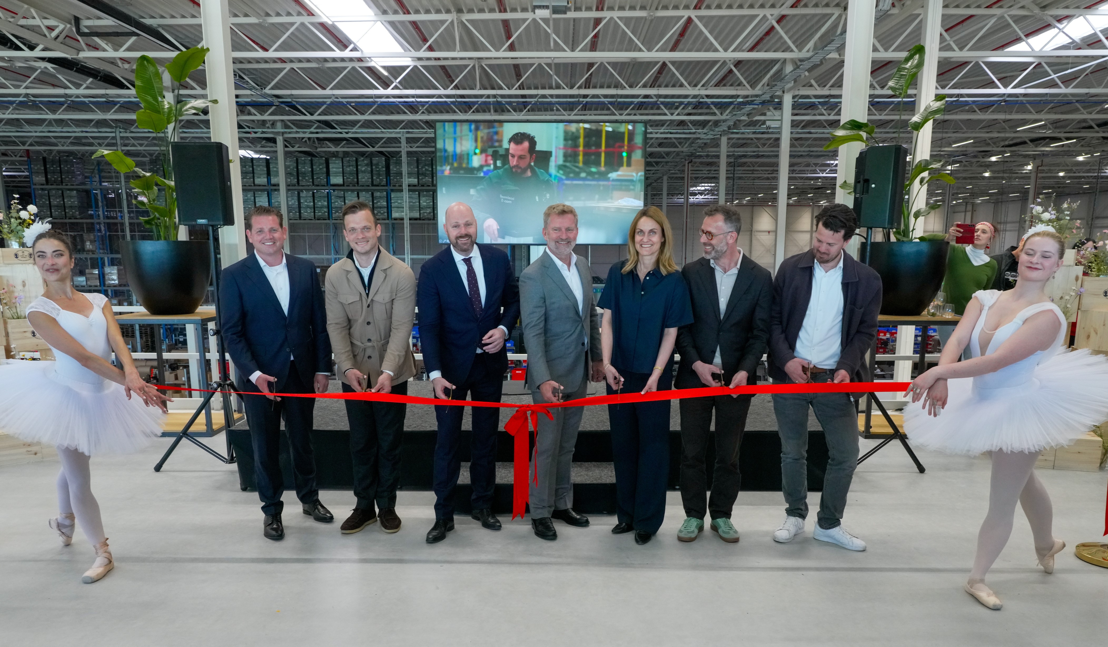 Officiële opening van Prologis Park Venlo DC9 samen met klant Søstrene Grene