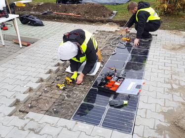 Prologis and Platio Test World's First Solar Sidewalk Paving System at a Logistics Park