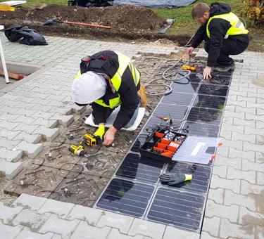 Prologis and Platio Test World's First Solar Sidewalk Paving System at a Logistics Park