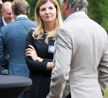 Gina Helmold at annual Get Together event of Prologis