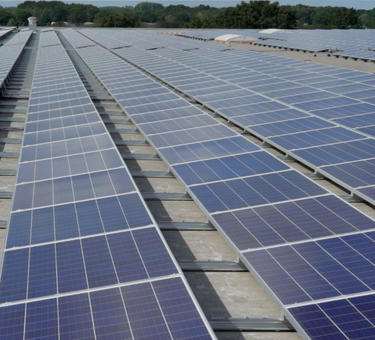 Prologis partnership with Sunrock solar panels
